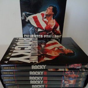 Rocky Anthology 5 DVD Box set, Sylvester Stallone